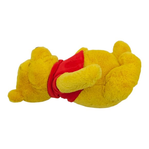 Disney Store Winnie The Pooh Plush 15" Stuffed Toy Soft Teddy Bear Red Shirt - Picture 10 of 12